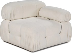 1-Seat Sofa Bubble 1R - Beige White