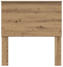 vidaXL Κεφαλάρι Artisan Oak 75 cm Επεξεργασμένο ξύλο