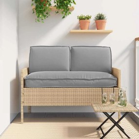 vidaXL Σετ μαξιλαριών Ύφασμα Όξφορντ Γκρι 120 x 50 x 52 εκ.