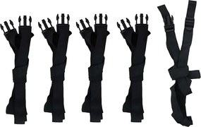 vidaXL Κάλυμμα Σκάφους Γκρι 410x110x40 εκ.
