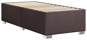 ΚΡΕΒΑΤΙ BOXSPRING ΜΕ ΣΤΡΩΜΑ ΣΚΟΥΡΟ ΚΑΦΕ 80X200 ΕΚ. ΥΦΑΣΜΑΤΙΝΟ 3285711