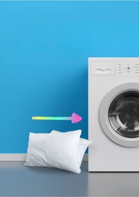 Stewehome Πλενόμενο προστατευτικό μαξιλάρι από σιλικόνη σετ 4 τεμαχίων Λευκό 50x70 cm