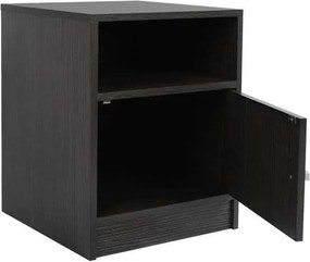 ΚΟΜΟΔΙΝΟ ΜΕΛΑΜΙΝΗΣ MALORY HM2205.01 ZEBRANO 40x40x50