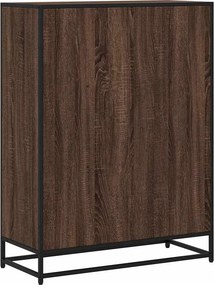 vidaXL Βιβλιοθήκη Καφέ Δρυς 80,5x35x107,5 εκ. Επεξεργασμένο Ξύλο