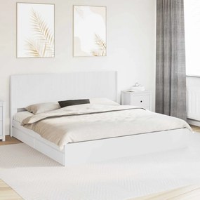 vidaXL Καλάθι με αποθήκη και κεφαλάρι Λευκό 180 x 200 cm