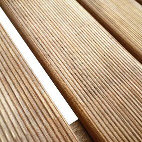 vidaXL Πλακάκια Deck 18 τεμ. Καφέ 50 x 50 εκ. Ξύλινα