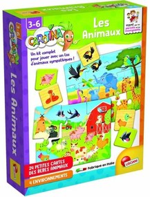Εκπαιδευτικό παιχνίδι Lisciani Giochi Les animaux