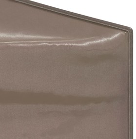 vidaXL Τέντα Εκδηλώσεων Πτυσσόμενη Taupe 2 x 2 μ.