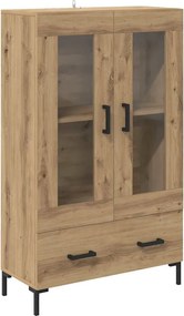 vidaXL Highboard Artisan Oak 69,5 x 31 x 115 εκ. Επεξεργασμένο Ξύλο