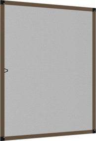 vidaXL Σκηνίδα Εντόμων Για Παράθυρα Καφέ 110 x 130 cm