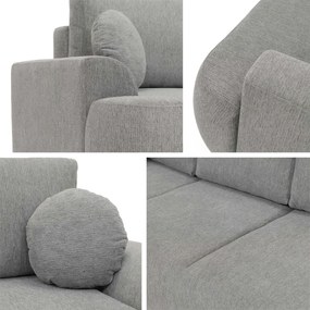 Καναπές - κρεβάτι Velo-Γκρι Σκούρο