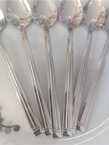Σετ 6 τεμαχίων κουταλιών φαγητού από ανοξείδωτο ατσάλι
