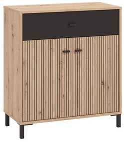 Κομότα - Μπουφές Avignon 80 2K1F2V Artisan oak  80x40x90εκ. 80x40x90 εκ.