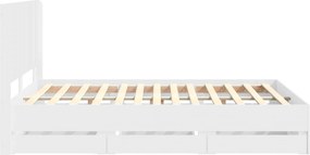 vidaXL Καλάθι με αποθήκη και κεφαλάρι Λευκό 140 x 190 cm