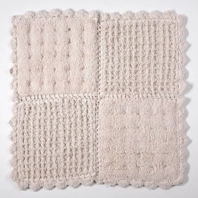 Πατάκι Μπάνιου Biscuit English Rose Down Town 75 x 75cm 100% Cotton