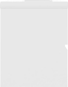 vidaXL Ντουλάπι Μπάνιου με Νιπτήρα Λευκό από Επεξ. Ξύλο