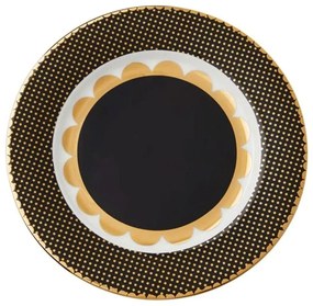 Πιάτο Γλυκού Regency Teas &amp; C'S HV0487 19,5cm Black-Multi Maxwell&amp;Williams Porcelain