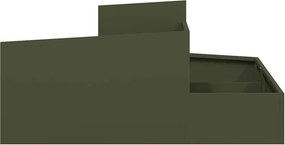 vidaXL Γλάστρα Κήπου Ελιά Πράσινη 100 x 100 x 50 cm