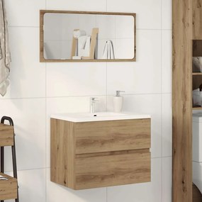 vidaXL Ντουλάπι Μπάνιου Αρτισιανή Δρυς 60x38,5x45 εκ. Επεξ. Ξύλο