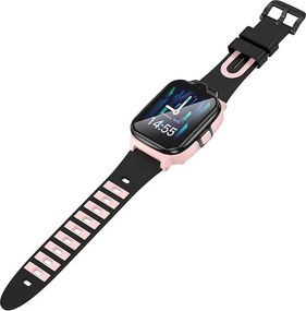 Παιδικό Ρολόι Smartwatch Hoco Y104 GPS|LBS|WiFi|4G Ροζ