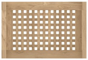 vidaXL Τραπέζι Βοηθητικό Μπάνιου 45 x 30 x 45 εκ. από Μασίφ Ξύλο Teak
