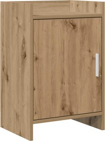vidaXL Κομοδίνα Artisan Δρυς 40 x 30 x 60 cm Επεξεργασμένο Ξύλο