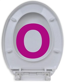 vidaXL Κάλυμμα Λεκάνης με Μηχανισμό Soft Close Οβάλ Λευκό