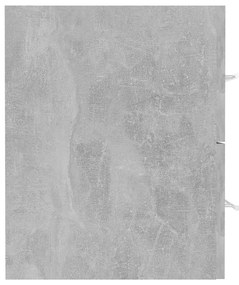 vidaXL Ντουλάπι Νιπτήρα Γκρι Σκυροδ. 41 x 38,5 x 48 εκ από Επεξ. Ξύλο