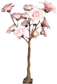 Τεχνητό Δέντρο Τριανταφυλλιά Giga 5421-6 300cm Pink Supergreens Υαλοβάμβακας