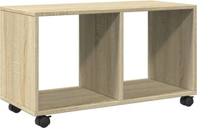 vidaXL Ντουλάπι Τροχήλατο Sonoma Δρυς 72x33x42,5 εκ. Επεξ. Ξύλο