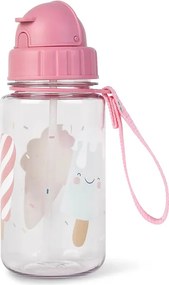 Παγούρι 400ml Με Καλαμάκι Saro Ice Creams 74006