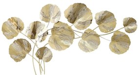 Διακοσμητικό τοίχου Fleur Inart μέταλλο σε χρυσή απόχρωση131x68.5x6εκ 131x68.5x6 εκ.