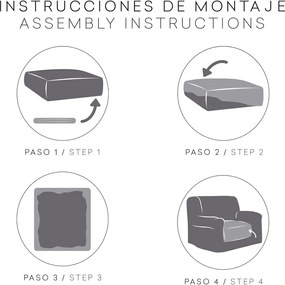 Κάλυψη μαξιλαριού Eysa THOR Μπεζ Καναπές