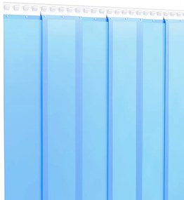VidaXL Λωριδοκουρτίνα Μπλε 10 μ. 300 χιλ. x 2,6 χιλ. από PVC