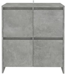 vidaXL Ντουλάπια 2 τεμ. Γκρι Σκυροδέματος 70 x 41 x 75 εκ. Μοριοσανίδα