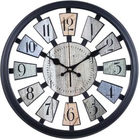 Ρολόι τοίχου - TZ650 - 016507 - Black