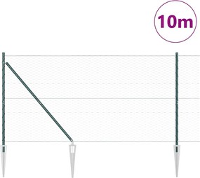 vidaXL Στύλος Περιφράξεων Πράσινο 10 x 1,2 μ (36 χιλ σκάφη)