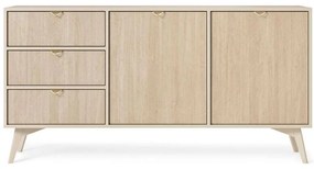 Μπουφές Ernest Plus 162688089 158x38x80cm Natural-Beige Μοριοσανίδα,Ξύλο