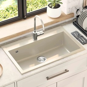 vidaXL Σιντρινο Μπεζ 795 x 505 χλστ. Γρανίτης