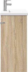 vidaXL Σετ Επίπλων Μπάνιου Sonoma Δρυς 81 x 40 x 84,5 εκ