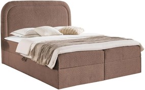 Επενδυμένο κρεβάτι Bonito-Kafe-160 x 200