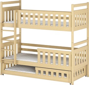 OLIWIA 80x200 pine bunk bed Lano Furniture