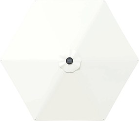 vidaXL Ομπρέλα Κήπου με LED Φώτα και Βάση 300 x 300 cm Πολυεστέρας