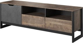 Lh-homefurniture Έπιπλο τηλεόρασης Arden: Sand gragne+matera 161x53x39.6cm ARD-TV