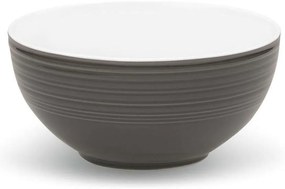 Μπωλ Δημητριακών Jasper 25.026.123 Φ15cm Dark Grey Cryspo Trio Πορσελάνη