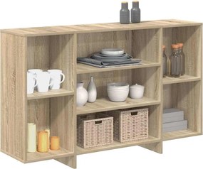 vidaXL Ντουλάπι Sonoma Δρυς 120x30x75 εκ. από Επεξεργασμένο Ξύλο