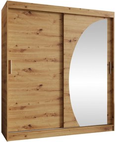 Ντουλάπα Wika 180 συρόμενη-Artisan