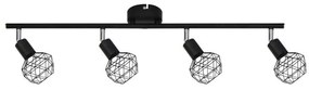Φωτιστικό Spot Luminairies MC15614B Black Metal