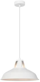 Κρεμαστό Φωτιστικό Οροφής 1xE27 Velma Viokef-4316500-Λευκό 4316500