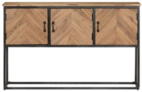 vidaXL Κονσόλα 120 x 30 x 75 εκ. από Μασίφ Ξύλο Ακακίας